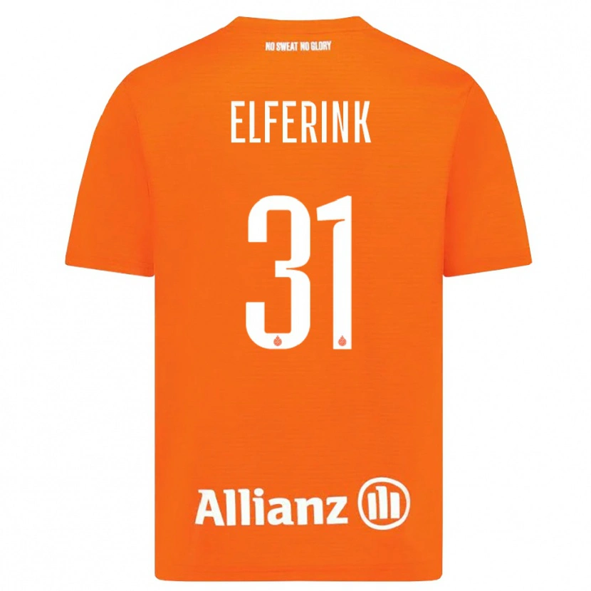 Danxen Kinder Marie Elferink #31 Trikot Orange Weiß Torwarttrikot 2025/26