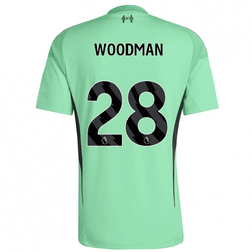 Danxen Kinder Freddie Woodman #28 Trikot Aquamarin Torwarttrikot 2025/26