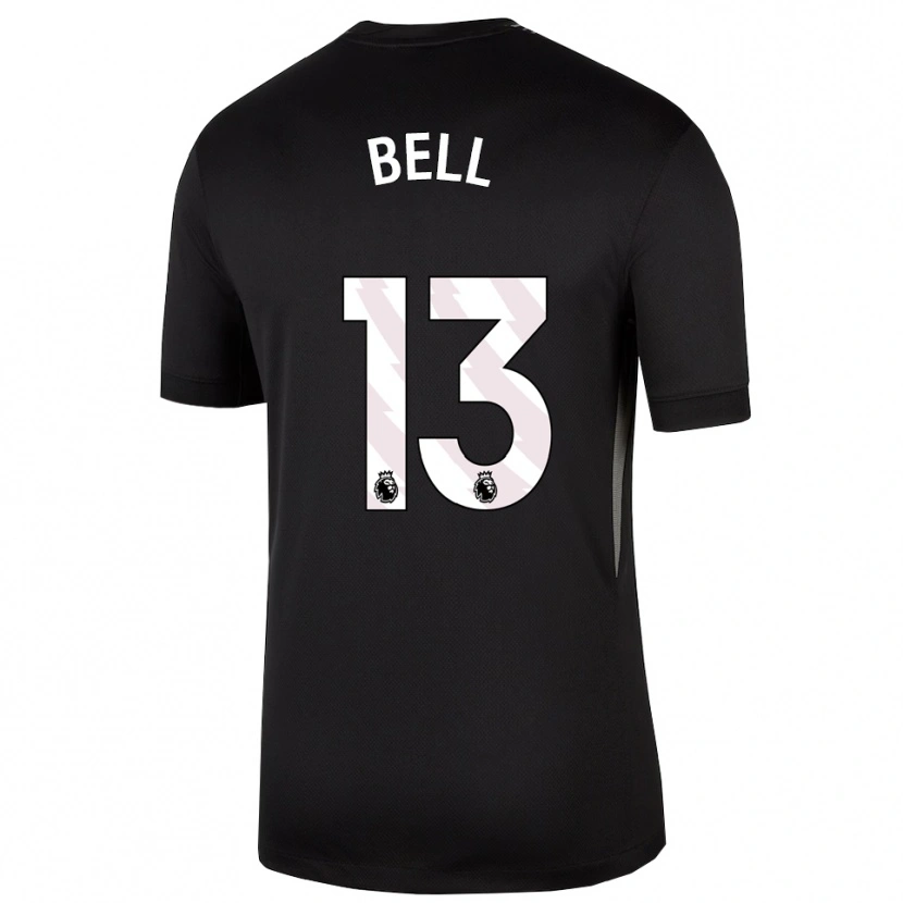 Danxen Kinder Toby Bell #13 Trikot Schwarz Weiß Torwarttrikot 2025/26