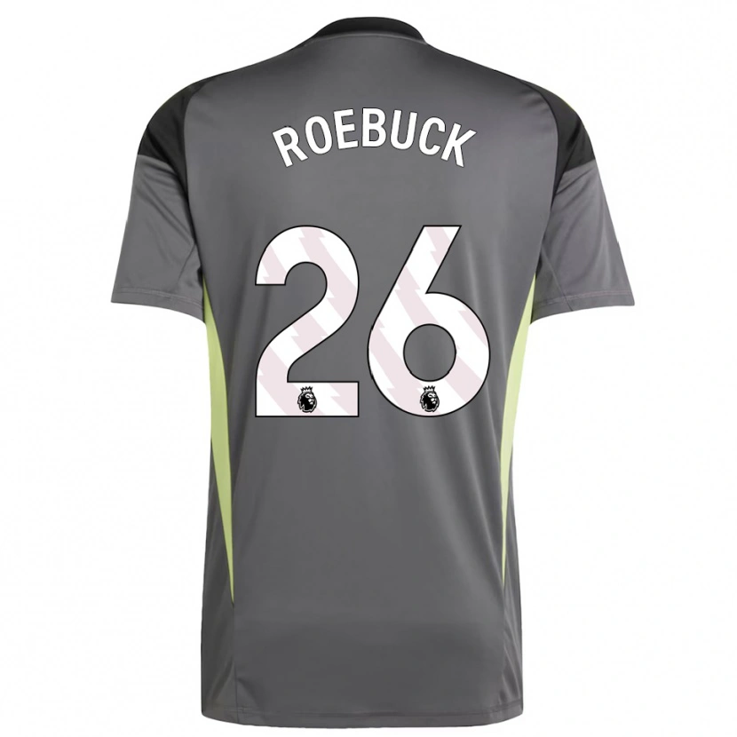 Danxen Kinder Ellie Roebuck #26 Trikot Dunkelgrau Schwarz Torwarttrikot 2025/26