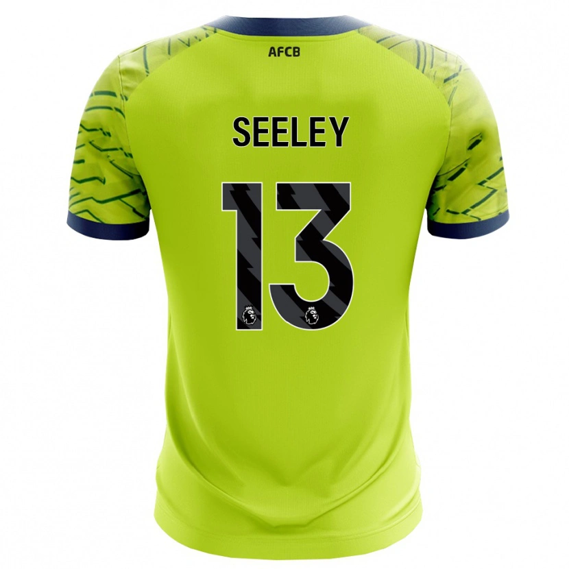 Danxen Kinder Will Seeley #13 Trikot Grün Gelb Torwarttrikot 2025/26