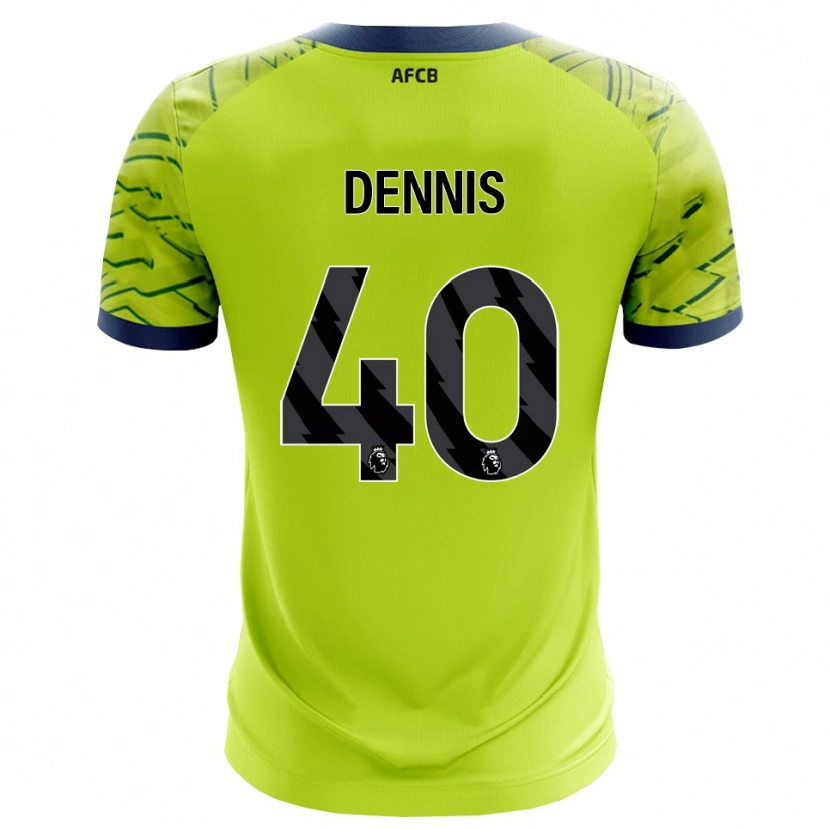 Danxen Kinder Will Dennis #40 Trikot Grün Gelb Torwarttrikot 2025/26