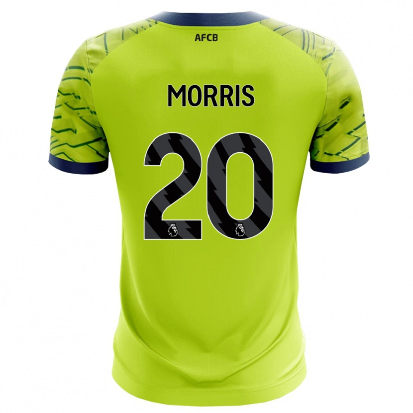 Danxen Kinder Caitlin Morris #20 Trikot Grün Gelb Torwarttrikot 2025/26