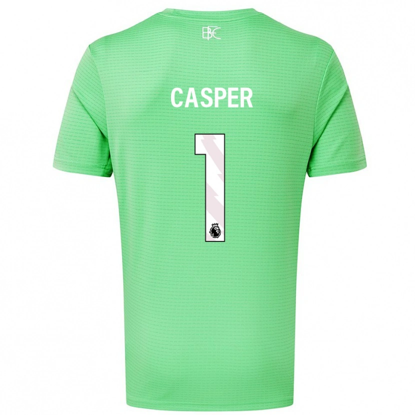 Danxen Kinder Charlie Casper #1 Trikot Mittelgrün Torwarttrikot 2025/26
