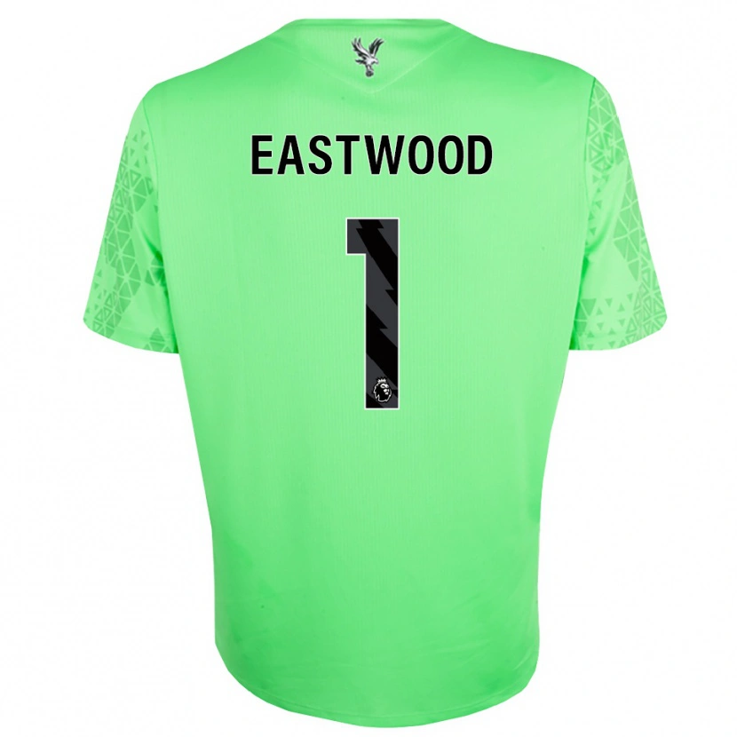 Danxen Kinder Billy Eastwood #1 Trikot Grün Schwarz Torwarttrikot 2025/26