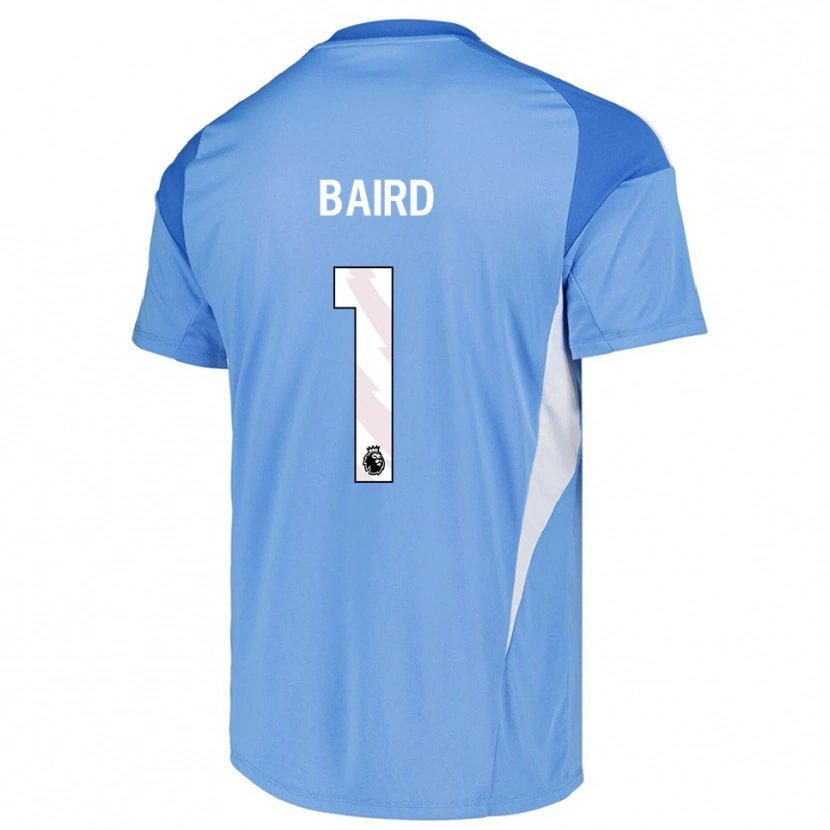 Danxen Kinder Alex Baird #1 Trikot Himmelsblau Weiß Torwarttrikot 2025/26