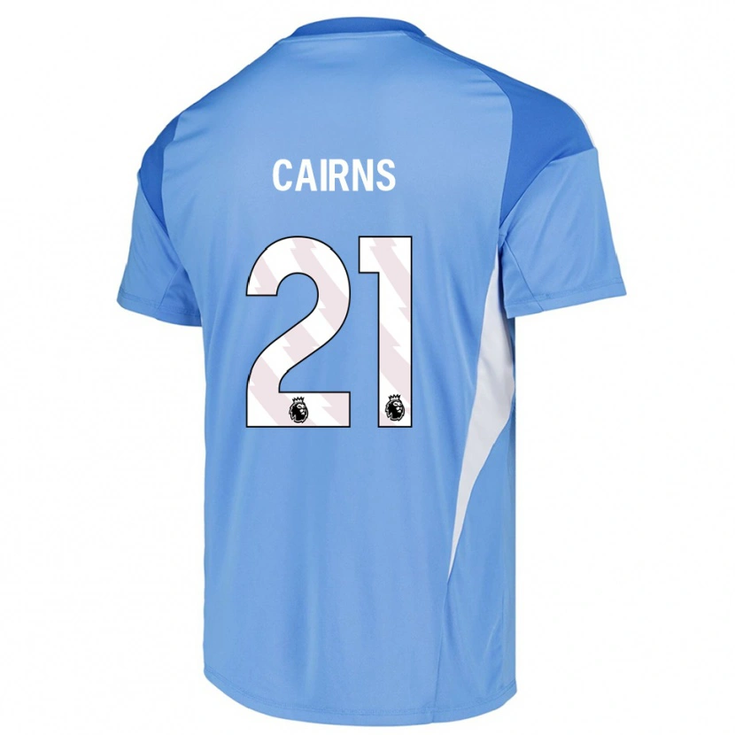 Danxen Kinder Alex Cairns #21 Trikot Himmelsblau Weiß Torwarttrikot 2025/26