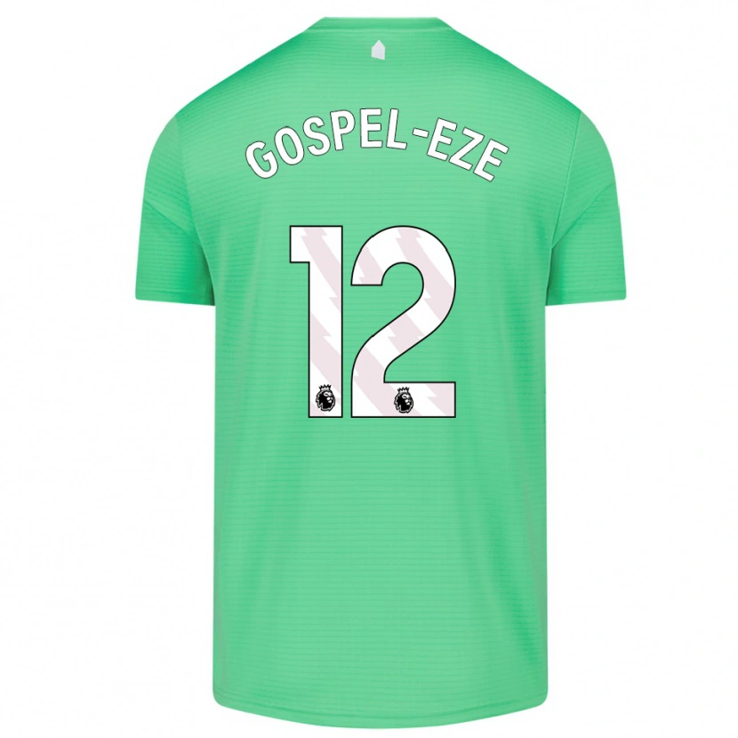 Danxen Kinder Goodness Gospel-Eze #12 Trikot Mittelgrün Torwarttrikot 2025/26