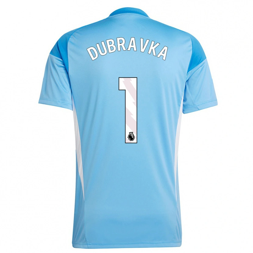 Danxen Kinder Martin Dúbravka #1 Trikot Blau Weiß Torwarttrikot 2025/26