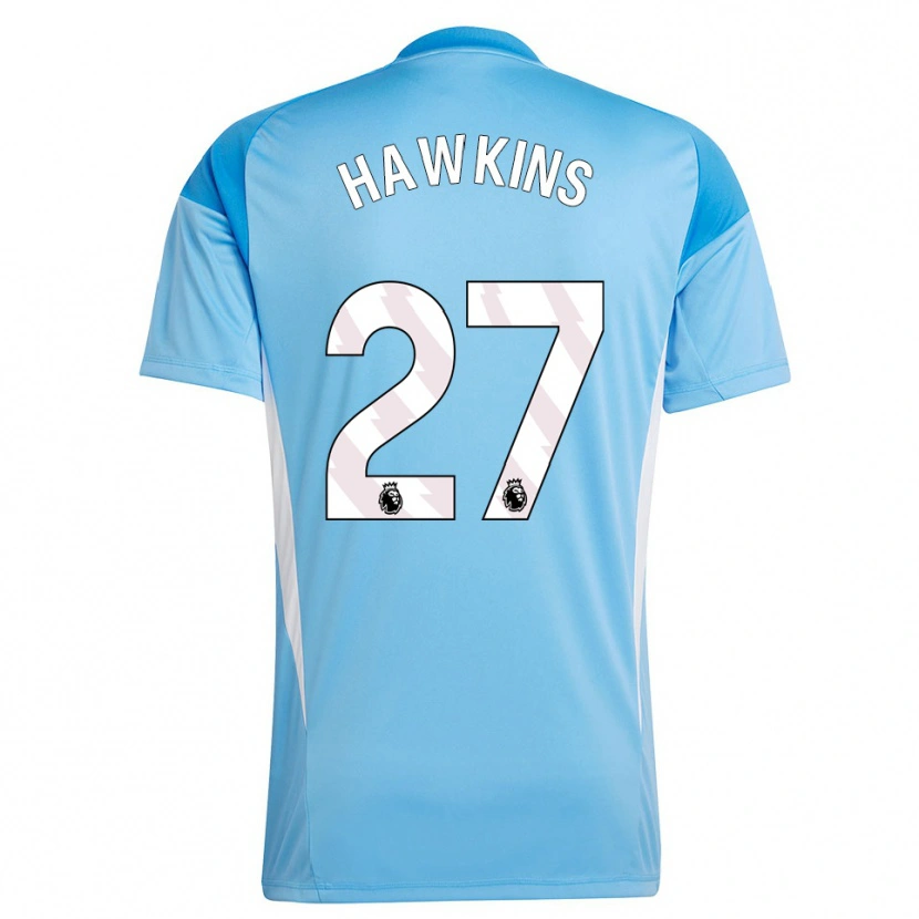 Danxen Kinder Hannah Hawkins #27 Trikot Blau Weiß Torwarttrikot 2025/26