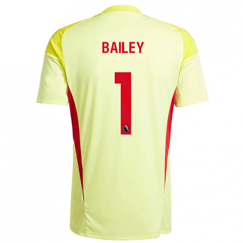 Danxen Kinder Joe Bailey #1 Trikot Hellgelb Orange Torwarttrikot 2025/26