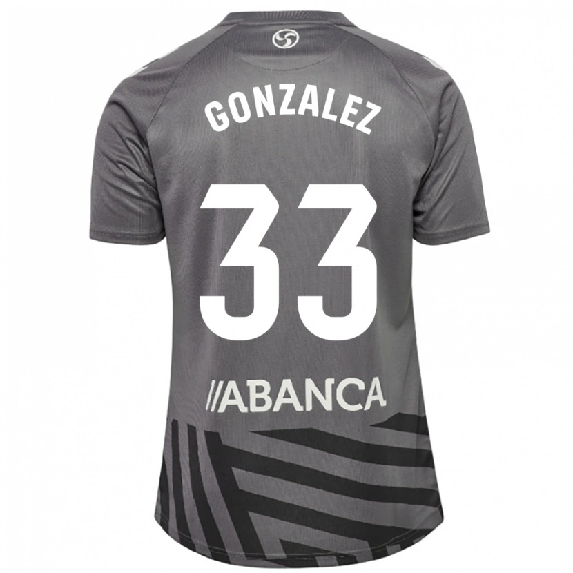 Danxen Kinder Marcos González #33 Trikot Dunkelgrau Schwarz Torwarttrikot 2025/26