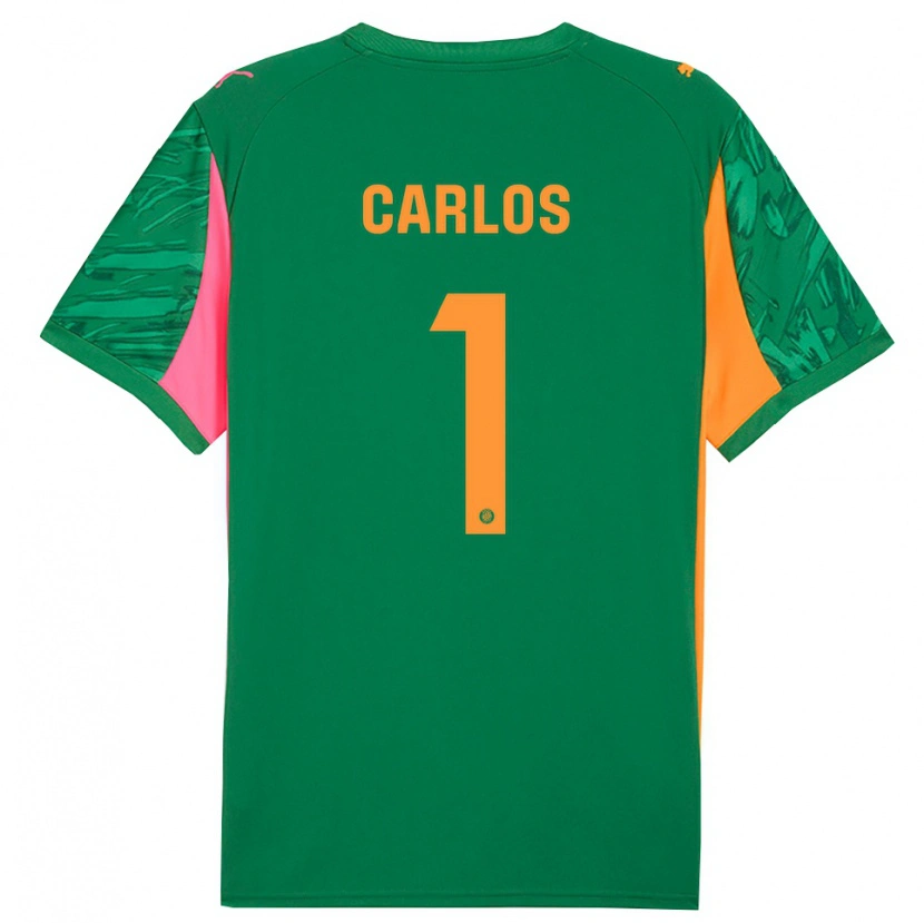Danxen Kinder Juan Carlos #1 Trikot Grün Orange Torwarttrikot 2025/26