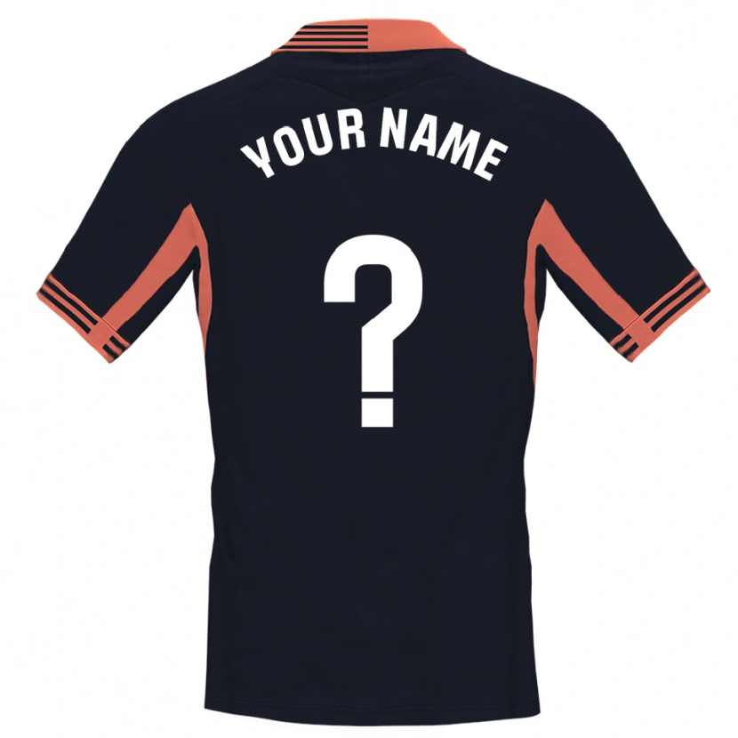 Danxen Kinder Villarreal CF Schwarz Weiß Orange Trikot Torwarttrikot 2025/26