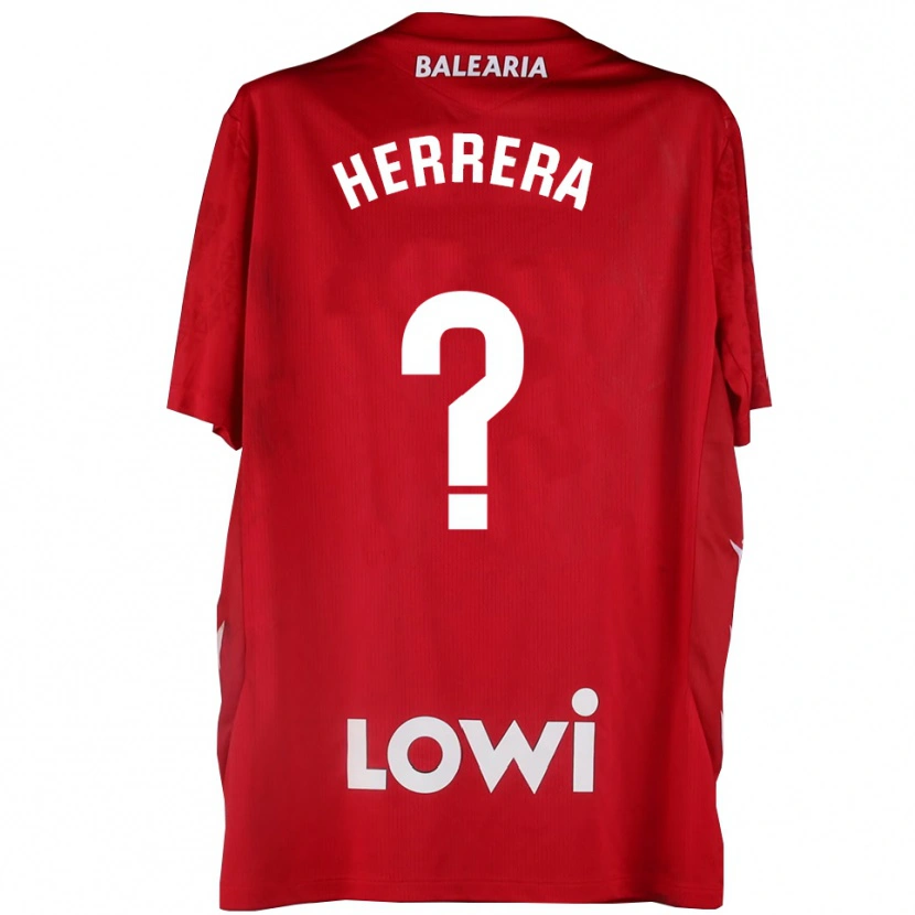 Danxen Kinder Asier Herrera #0 Trikot Rot Weiß Torwarttrikot 2025/26