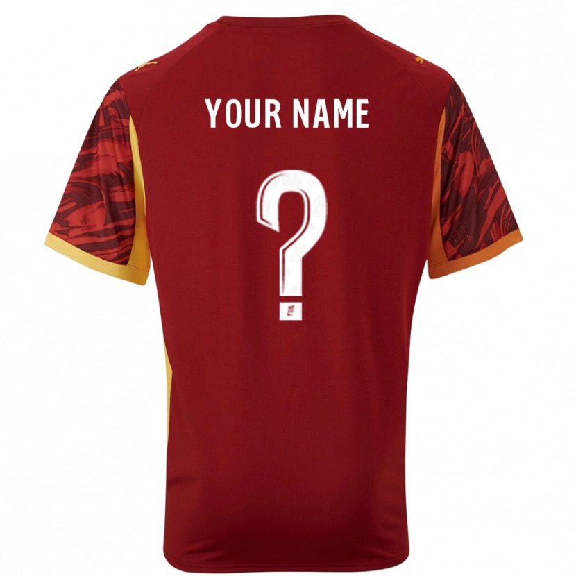 Danxen Kinder Olympique Marseille Burgunderrot Braun Trikot Torwarttrikot 2025/26