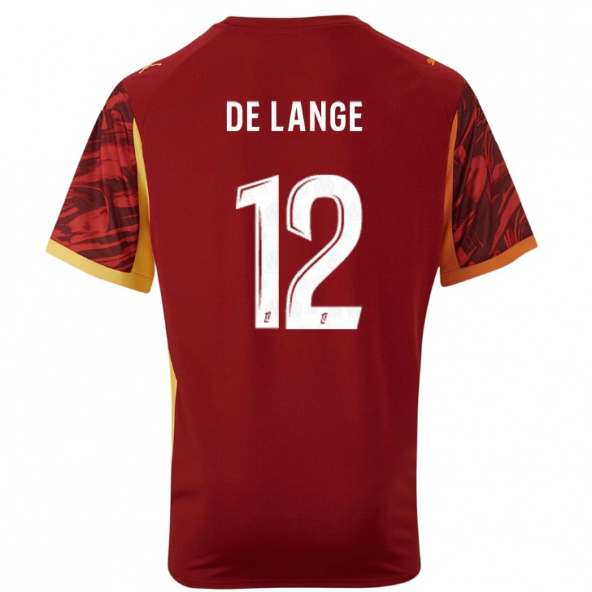 Danxen Kinder Jeffrey de Lange #12 Trikot Burgunderrot Braun Torwarttrikot 2025/26