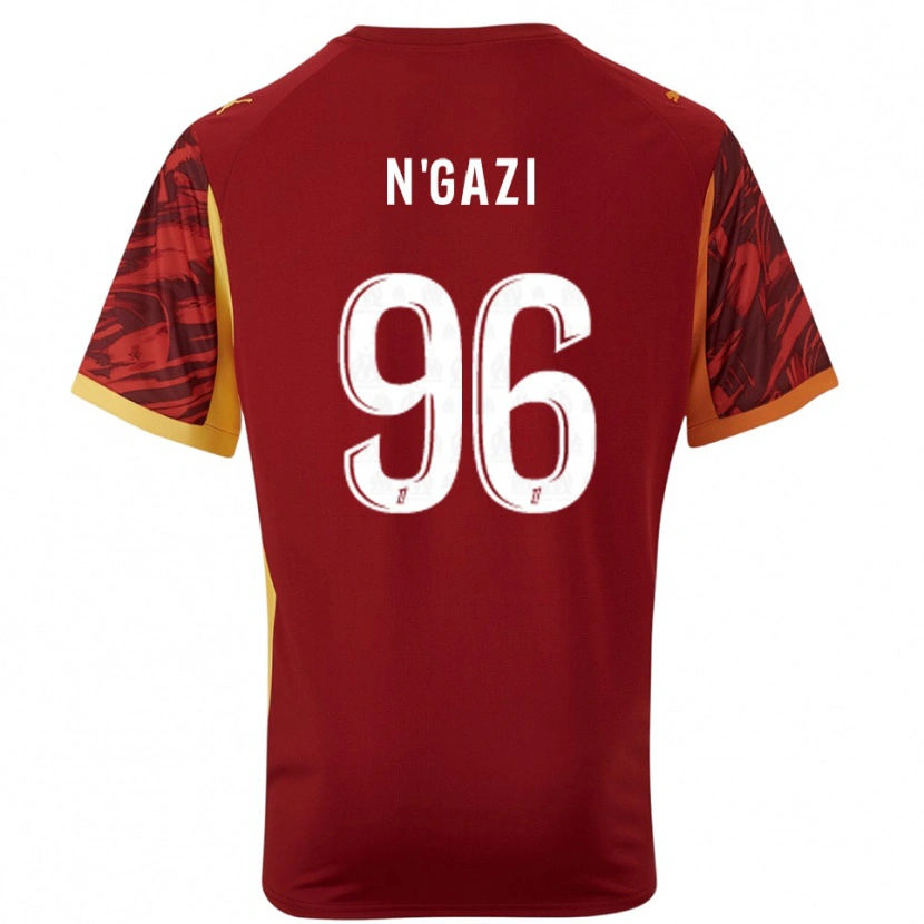 Danxen Kinder Chloé N'gazi #96 Trikot Burgunderrot Braun Torwarttrikot 2025/26