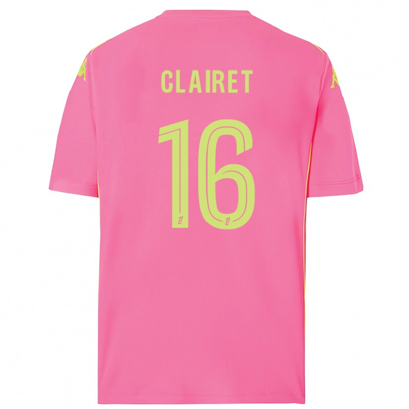 Danxen Kinder Duncan Clairet #16 Trikot Knallpink Torwarttrikot 2025/26
