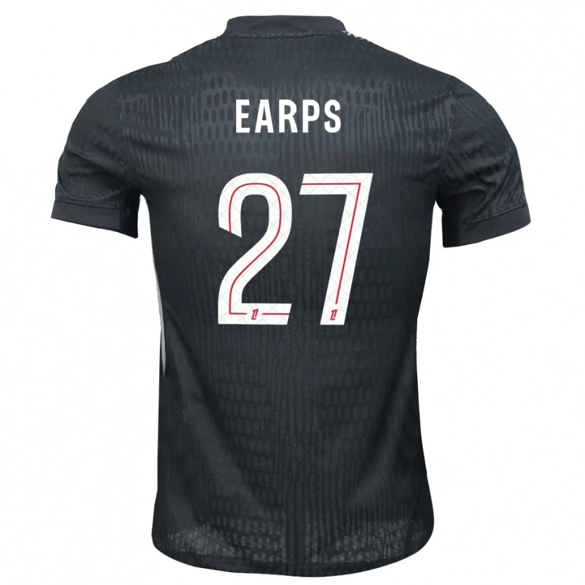 Danxen Kinder Mary Earps #27 Trikot Dunkelgrau Schwarz Torwarttrikot 2025/26