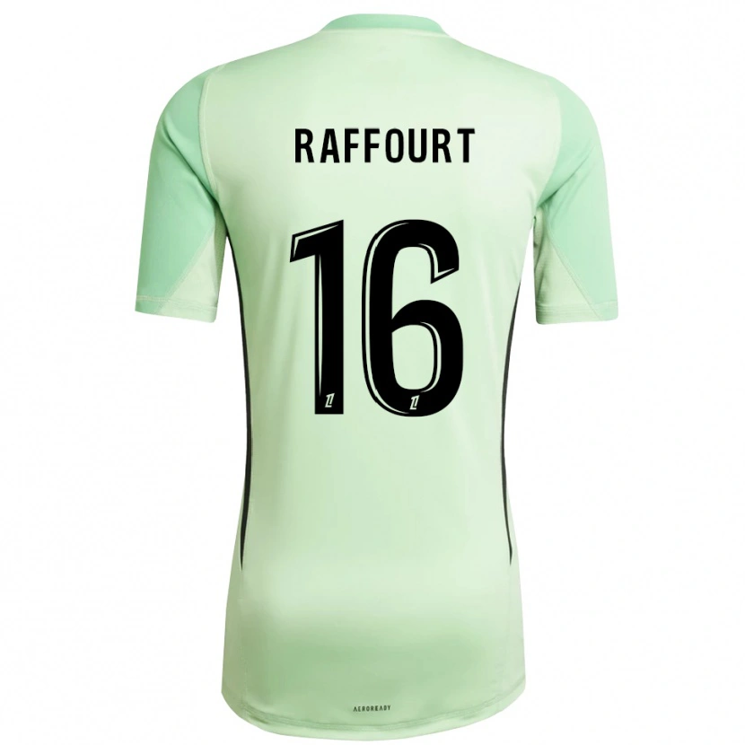 Danxen Kinder Timéo Raffourt #16 Trikot Hellgrün Schwarz Torwarttrikot 2025/26