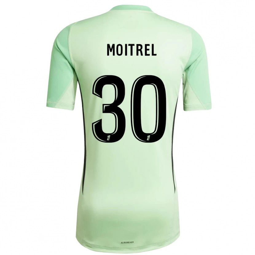 Danxen Kinder Pauline Moitrel #30 Trikot Hellgrün Schwarz Torwarttrikot 2025/26
