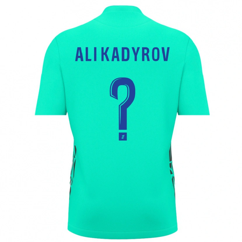 Danxen Kinder Tourpal Ali Kadyrov #0 Trikot Aquamarinblau Torwarttrikot 2025/26