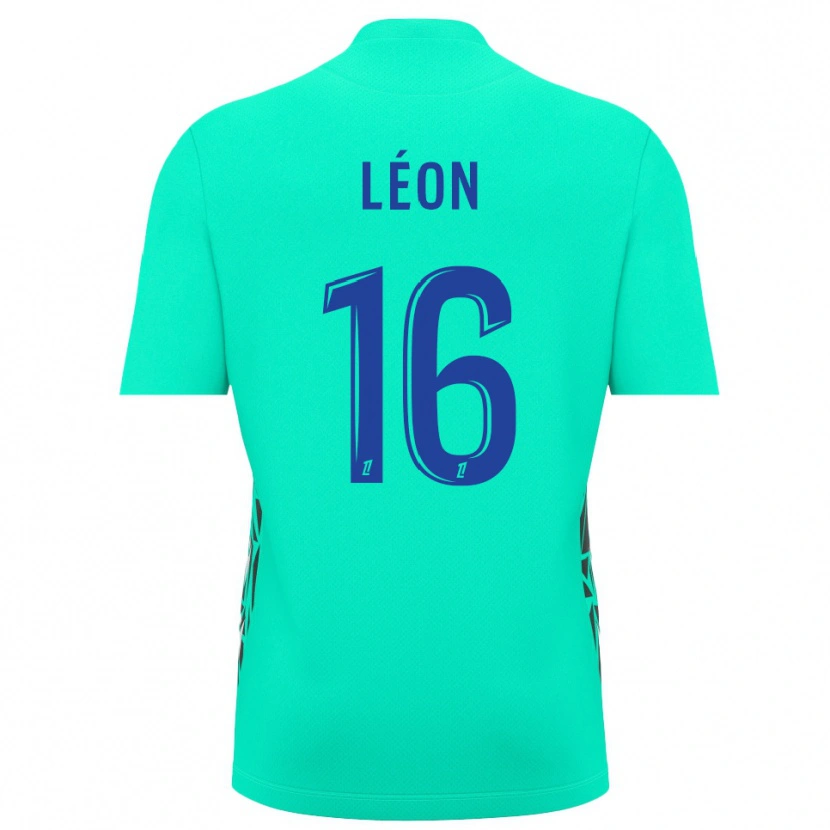 Danxen Kinder Donovan Léon #16 Trikot Aquamarinblau Torwarttrikot 2025/26