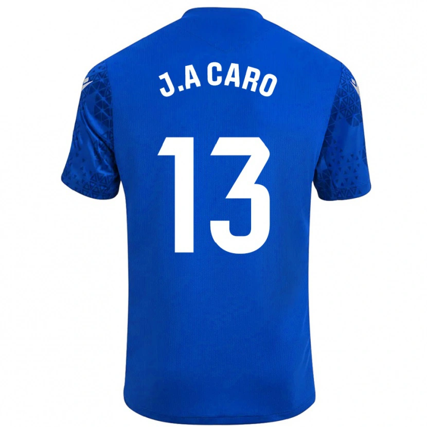 Danxen Kinder José Antonio Caro #13 Trikot Blau Weiß Torwarttrikot 2025/26