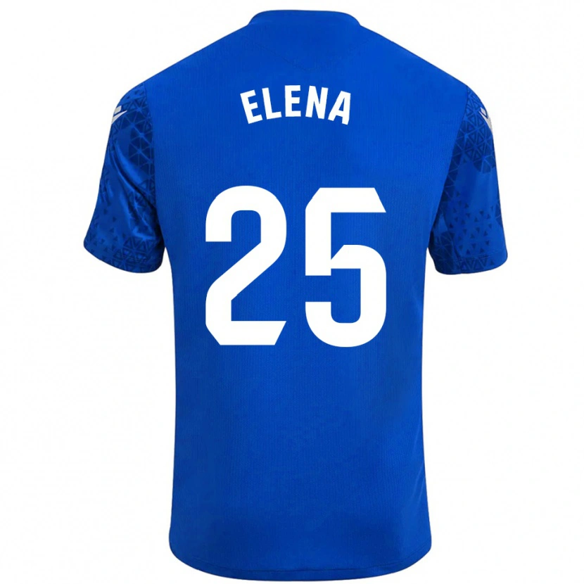Danxen Kinder Elena Gómez Labrador #25 Trikot Blau Weiß Torwarttrikot 2025/26