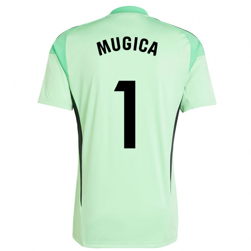 Danxen Kinder Juan Múgica #1 Trikot Hellorange Schwarz Torwarttrikot 2025/26