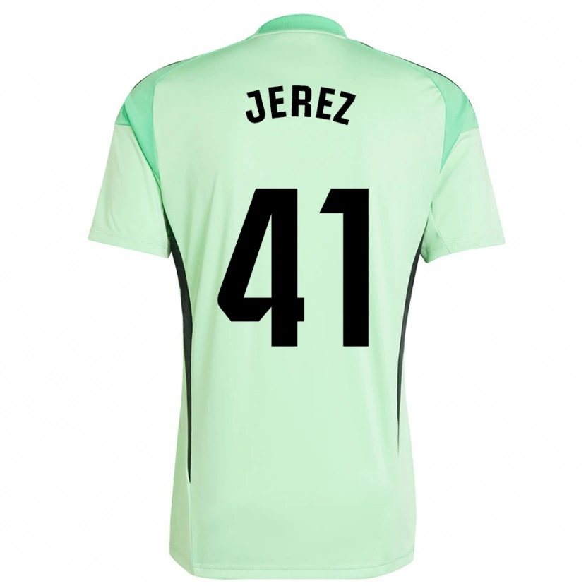 Danxen Kinder Adrián Jerez #41 Trikot Hellorange Schwarz Torwarttrikot 2025/26