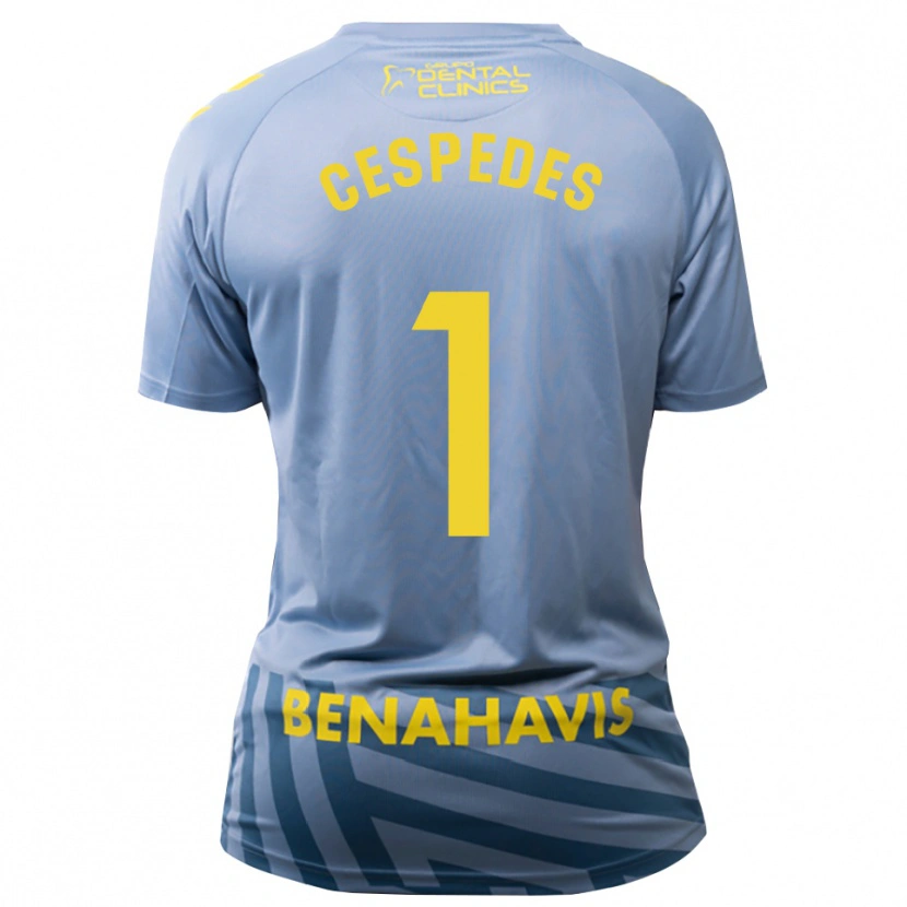 Danxen Kinder Andrés Céspedes #1 Trikot Hellgraublau Torwarttrikot 2025/26