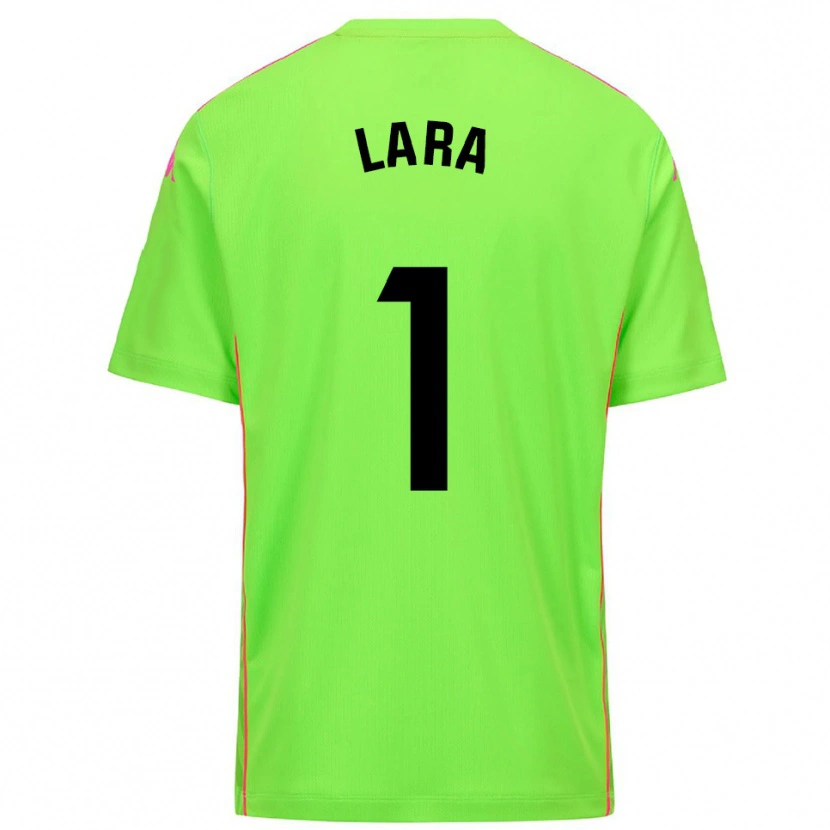 Danxen Kinder Lara Lara De Las Heras Coello #1 Trikot Lirme Tiefpink Torwarttrikot 2025/26