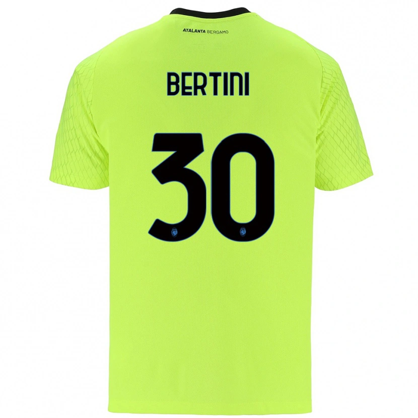 Danxen Kinder Tommaso Bertini #30 Trikot Gelb Grün Rot Torwarttrikot 2025/26