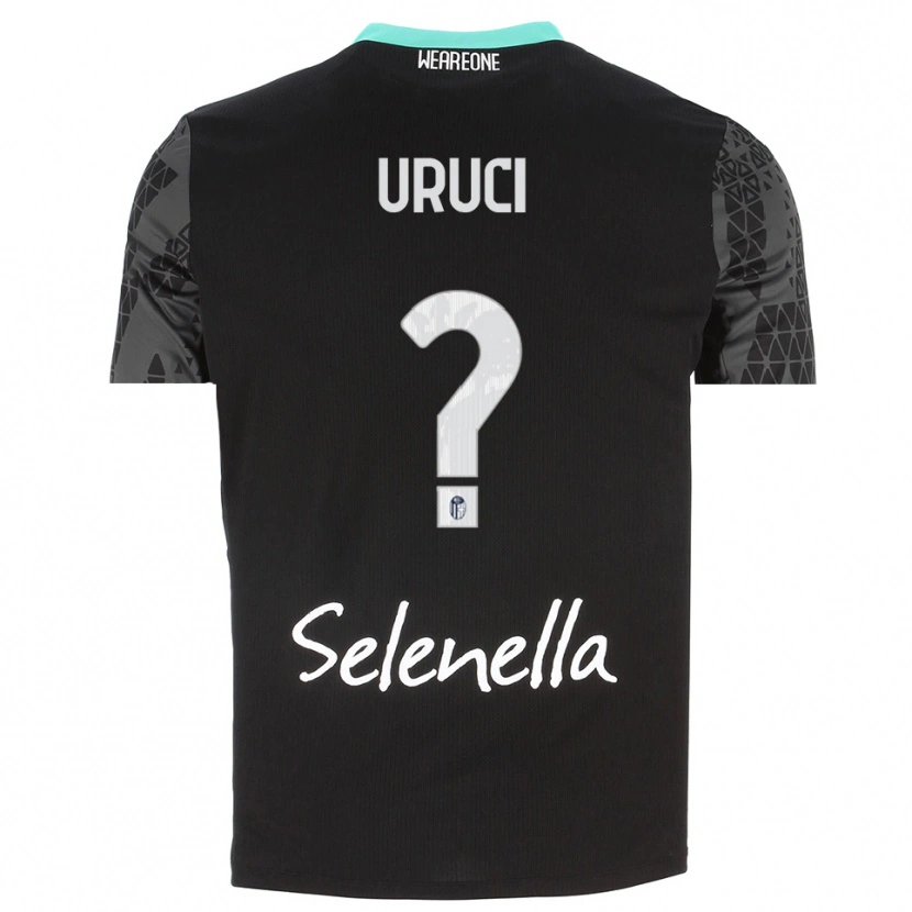 Danxen Kinder Klejton Uruci #0 Trikot Grau Schwarz Weiß Torwarttrikot 2025/26