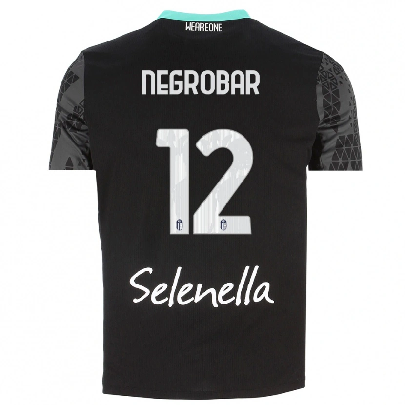 Danxen Kinder Lucas Negrobar #12 Trikot Grau Schwarz Weiß Torwarttrikot 2025/26
