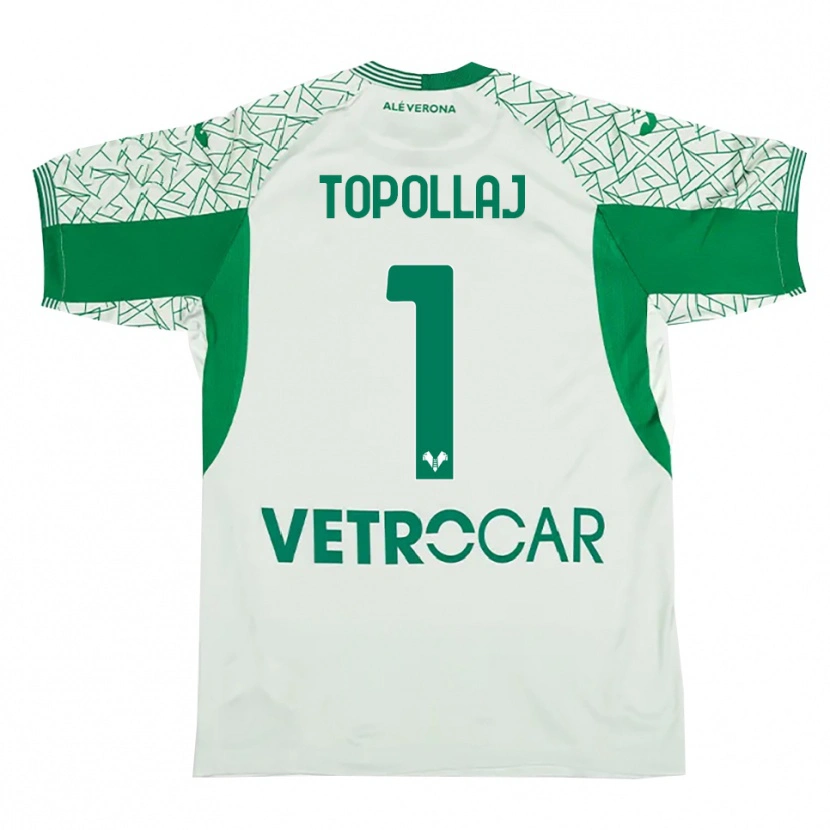Danxen Kinder Mark Topollaj #1 Trikot Grün Rot Torwarttrikot 2025/26