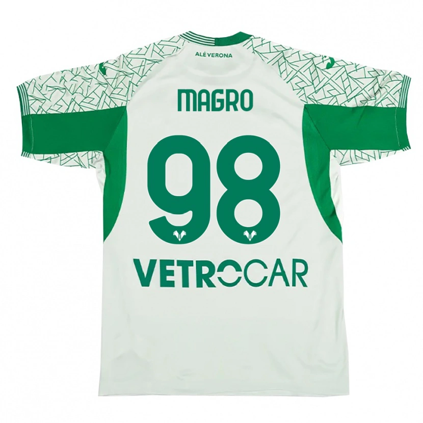 Danxen Kinder Federico Magro #98 Trikot Grün Rot Torwarttrikot 2025/26