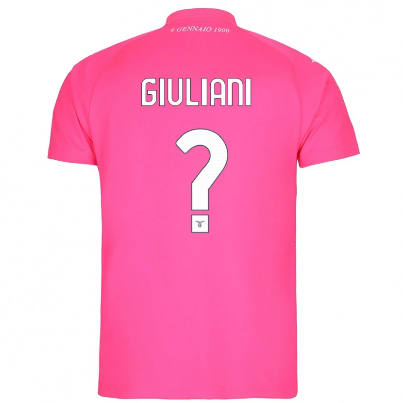 Danxen Kinder Alessio Giuliani #0 Trikot Tiefrosa Torwarttrikot 2025/26