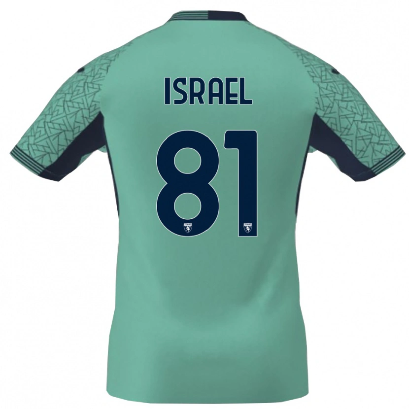 Danxen Kinder Franco Israel #81 Trikot Lagunenblau Torwarttrikot 2025/26