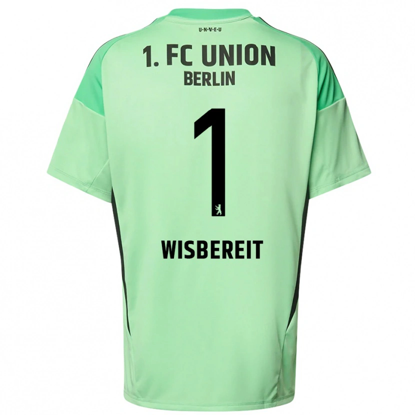 Danxen Kinder Tom Wisbereit #1 Trikot Hellgrün Schwarz Torwarttrikot 2025/26