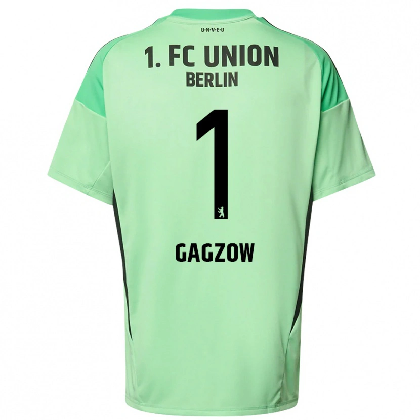 Danxen Kinder Fritz Gagzow #1 Trikot Hellgrün Schwarz Torwarttrikot 2025/26