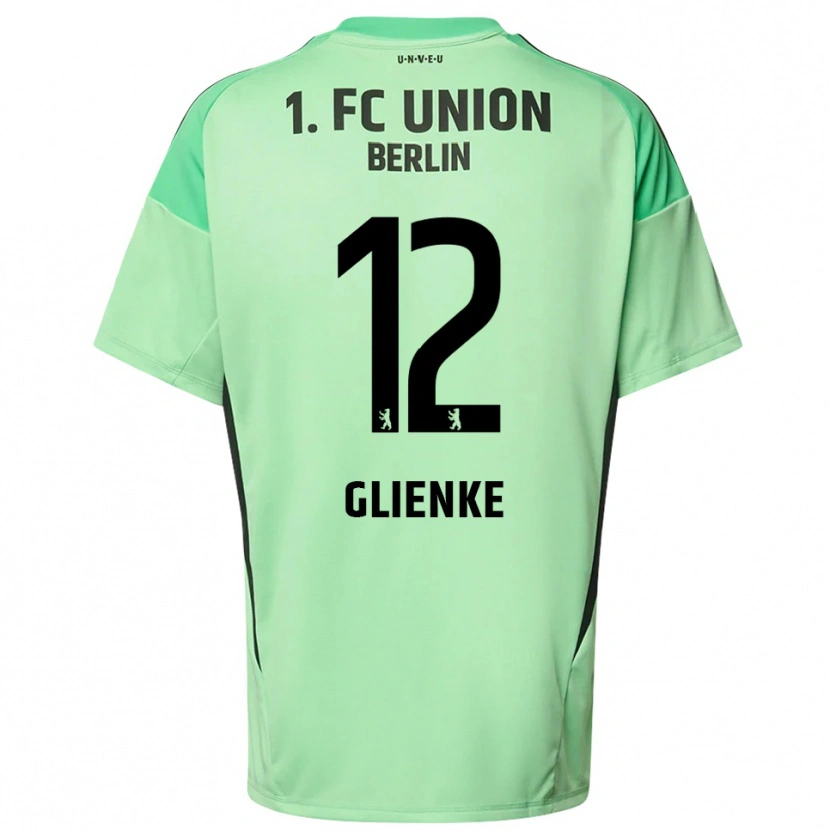 Danxen Kinder Niklas Glienke #12 Trikot Hellgrün Schwarz Torwarttrikot 2025/26