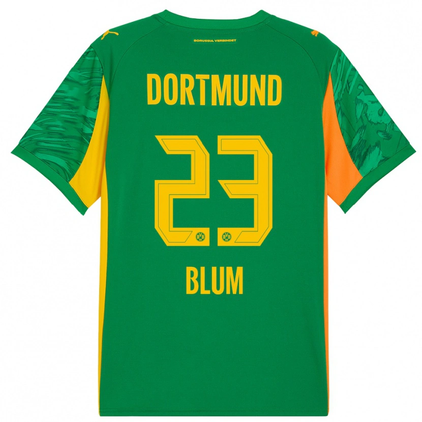 Danxen Kinder Caroline Blum #23 Trikot Grün Orange Torwarttrikot 2025/26