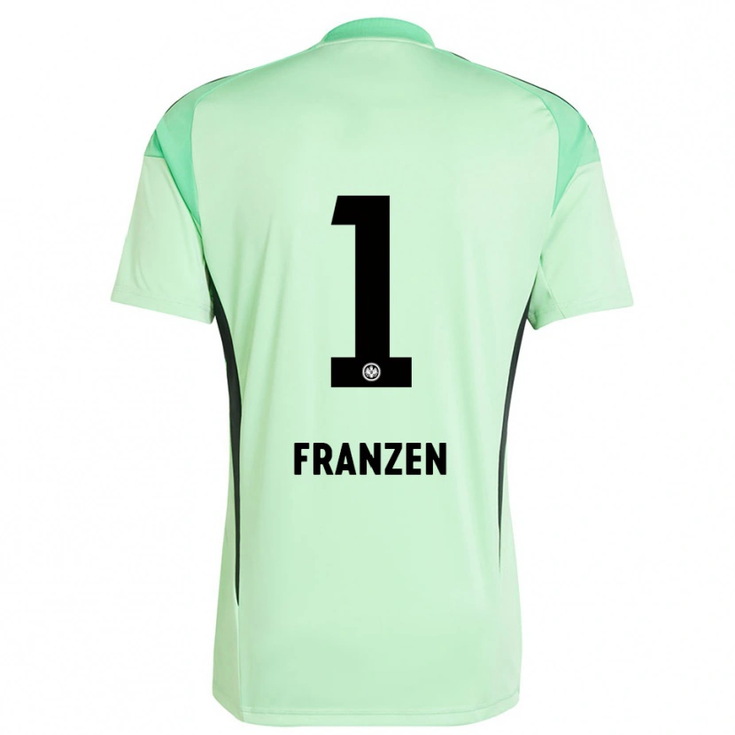Danxen Kinder Marlon Franzen #1 Trikot Hellgrün Schwarz Torwarttrikot 2025/26