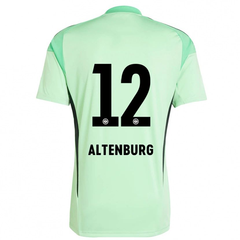 Danxen Kinder Lina Altenburg #12 Trikot Hellgrün Schwarz Torwarttrikot 2025/26