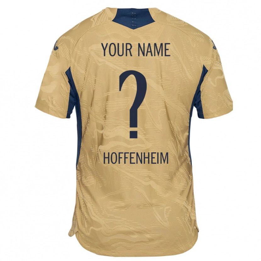 Danxen Kinder TSG 1899 Hoffenheim Hellbraun Schwarz Trikot Torwarttrikot 2025/26