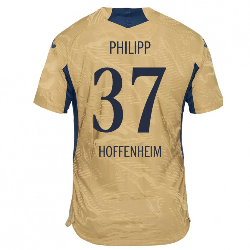 Danxen Kinder Luca Philipp #37 Trikot Hellbraun Schwarz Torwarttrikot 2025/26