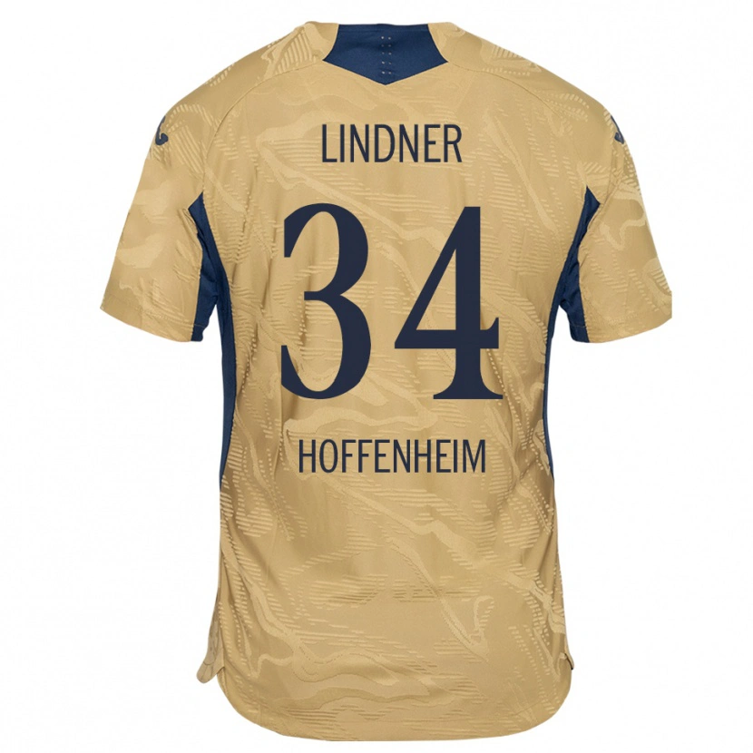 Danxen Kinder Sophie Lindner #34 Trikot Hellbraun Schwarz Torwarttrikot 2025/26
